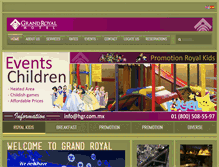 Tablet Screenshot of hgr.com.mx